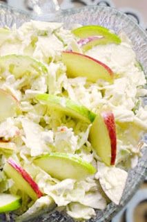 Bacon And Cheese Bread, Apple Cabbage, Cottage Cheese Recipes Healthy, Apple Coleslaw, Cottage Cheese Salad, Queso Cottage, Bacon And Cheese, Cottage Cheese Recipes, Low Carb Salad