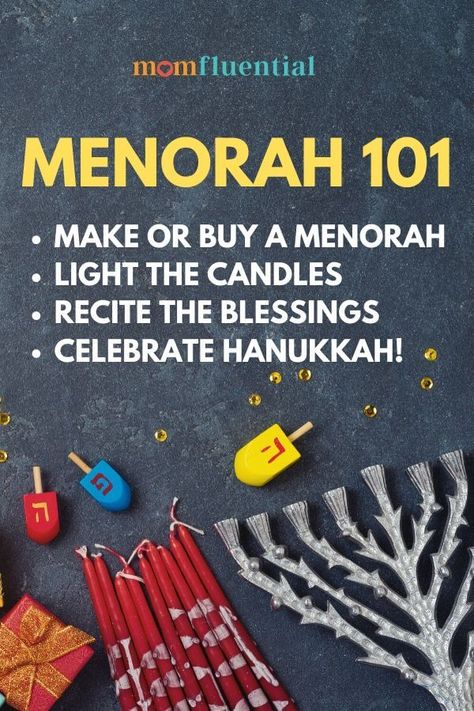 Hannukah For Beginners, Hanukkah Blessings, Jewish Beliefs, Hanukkah Traditions, Diy Hanukkah, Hanukkah Lights, Menorah Candles, Jewish Crafts, Hanukkah Crafts