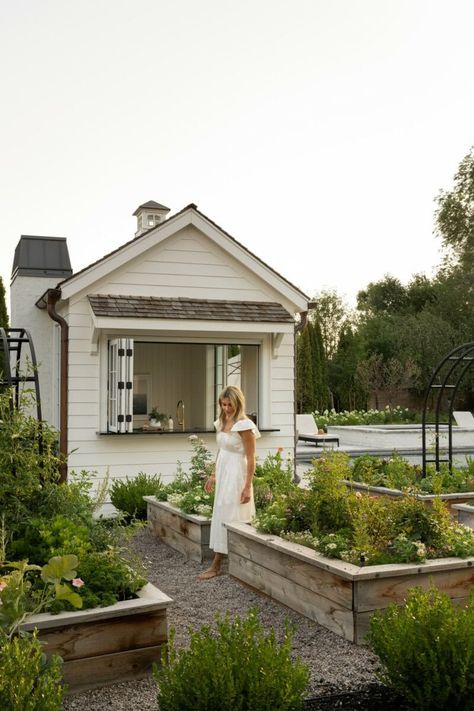 The McGee Home Refresh | Backyard Edition - Studio McGee Mcgee Pool, The Mcgee Home, Mcgee Home, Home Refresh, Limelight Hydrangea, Fall Shoot, Studio Mcgee, Food Garden, Garden Trellis