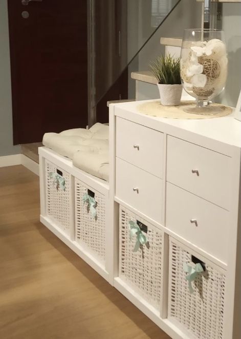 #furnituredesigns #ikeahacks Ikea Cubes, Build Furniture, Ikea Hack Ideas, Ikea Furniture Hacks, Pallet Furniture Living Room, Diy Baby Furniture, Diy Play Kitchen, Cabinets Diy, Kallax Ikea