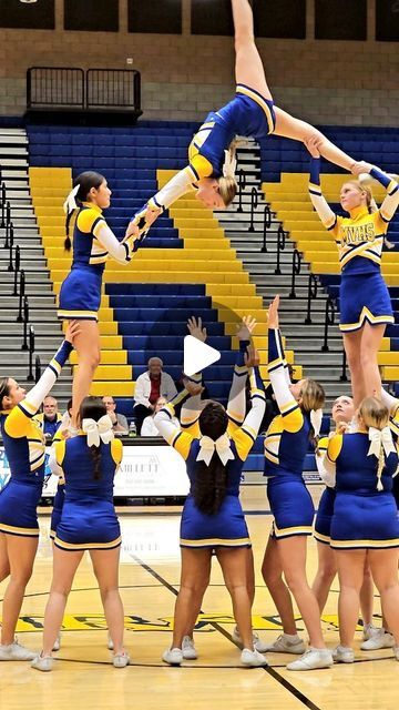 Moapa Valley High Cheer on Instagram: "Loving our new pyramid!" Cheer Pyramids High School, Cheer Pyramids, Cheerleading Pyramids, January 22, Pyramid, Cheerleading, High School, On Instagram, Quick Saves