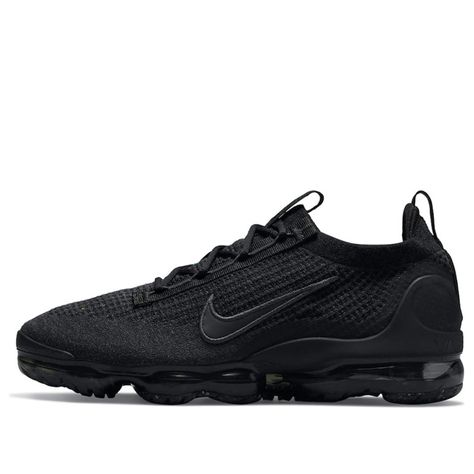 Nike Air Vapormax 2021 Fk, Basket Noir, Nike Air Vapormax Flyknit, Plastic Heels, Nike Vapormax, Mens Nike Shoes, Air Vapormax, Nike Air Vapormax, Triple Black