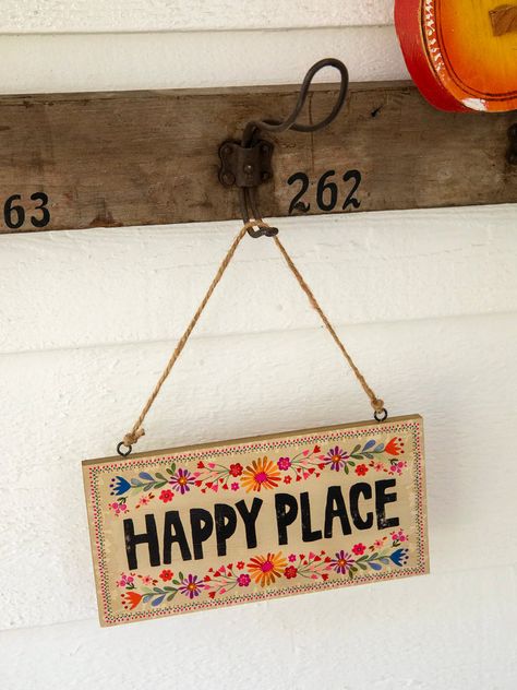 Wooden Tv Trays, Happy Place Sign, Wooden Wall Hanging, Boho Shower Curtain, Front Deck, Stained Glass Window Hanging, Rear View Mirror Charm, Wooden Wall Hangings, Boho Room