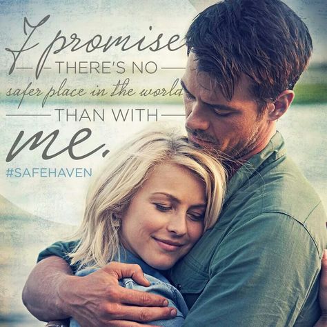 One of my favourite films! Safe Haven Nicholas Sparks Quotes, Nicholas Sparks Movies, Nicholas Sparks Books, Best Romance Novels, Quotes Movie, Movie Love Quotes, Favorite Movie Quotes, Movies Of All Time, Be With You Movie