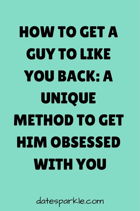 Want to know the secret on how to get a guy to like you back? It's simpler than you think! Put your best foot forward, show off your amazing personality, and most importantly, be yourself. Confidence is key when it comes to catching his eye. Flirt a little, make him laugh, and don't be afraid to strike up a conversation. Remember, authenticity is attractive! How To Show A Guy You Like Him, Caught Feelings, Confidence Is Key, Flirting With Men, Get A Girlfriend, Thinking Man, Get A Boyfriend, A Guy Like You, Your Amazing