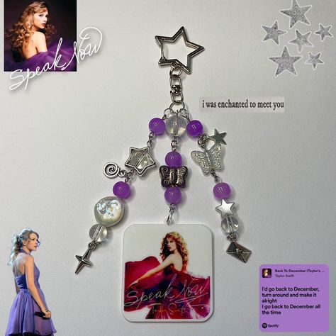 Taylor Swift Speak Now Beaded Keychain 

- handmade... - Depop Coquette Keychain, Taylor Swift Keychain, Preppy Kawaii, Taylor Swift Speak Now, Beaded Keychain, Keychain Handmade, Speak Now, Butterfly Fairy, Outdoor Decor Backyard