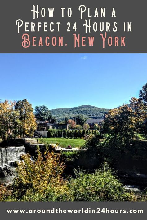 You're looking for the best things to do in Beacon NY? Here's the right spot! We will find fall foliage, contemporary art, and fantastic restaurants! #beacon #newyork Beacon New York, Rhinebeck Ny, Beacon Ny, Hudson River Valley, Wanderlust Photography, York Travel, Travel Bucket List Usa, New York Travel Guide, Visiting Nyc