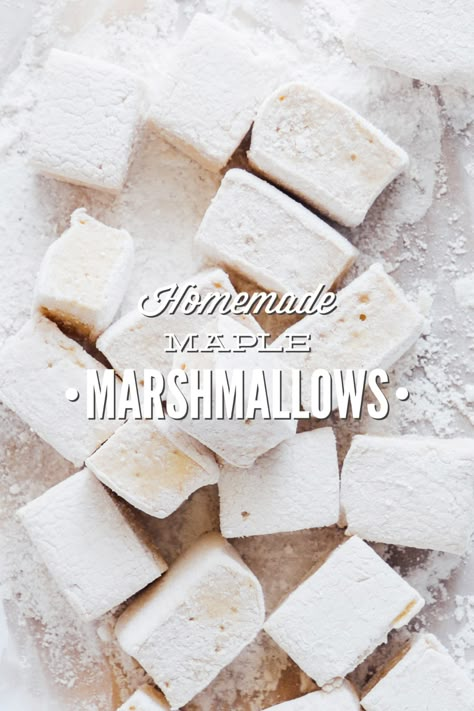 Homemade Marshmallows Recipe without Corn Syrup - Live Simply Marshmallow Recipe Without Corn Syrup, Pies Chocolate, Homemade Marshmallow Recipe, Marshmallow Recipe, Chocolate Tarts, Lemon Tarts, Salted Caramels, Homemade Marshmallow, Pecan Pies