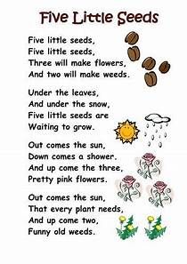 Plants And Seeds Crafts For Toddlers, Preschool Plants, Flower Activities, Kindergarten Poems, Plants Kindergarten, Plant Germination, Spring Poem, Country Spring, Preschool Spring