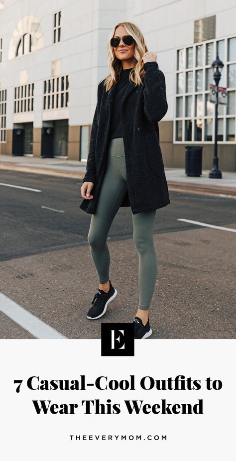 Girls Weekend Outfits, 70 Degree Weather Outfit, 60 Degree Weather Outfit, Spring Weekend Outfit, Comfortable Fall Outfits, Weekend Getaway Outfits, Weekend Outfit Fall, Fall Weekend Outfits, Saturday Outfit