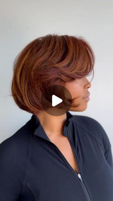 Heat Free® Hair on Instagram: "Who doesn’t love an edgy cut?!⁣
⁣
Summer sew-ins are the perfect way to play with color and cuts while still protecting your natural hair. We  love how @barrigibsonhair of @the_curlective completely slayyyyyed this sew-in bob using our Blow Out Collection wefted bundles on the beautiful @myepiphany ❤️⁣
⁣
You can’t tell us this isn’t her hair! 🔥⁣
⁣
#repost⁣
⁣
Would you rock this cut/color combo?" Sew In Bob, Sew In Bob Hairstyles, Heat Free Hairstyles, Short Hair Black, Summer Sewing, Sew Ins, Blow Out, Sew In, Hair Black