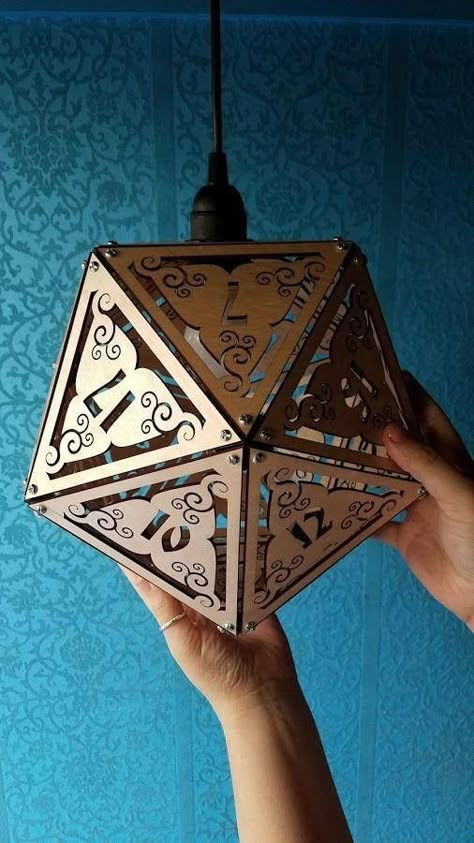 Dnd Room, Nerd Decor, Board Game Room, Nerd Room, D20 Dice, Geek Decor, Handmade Lamps, Diy Closet, Game Room Design