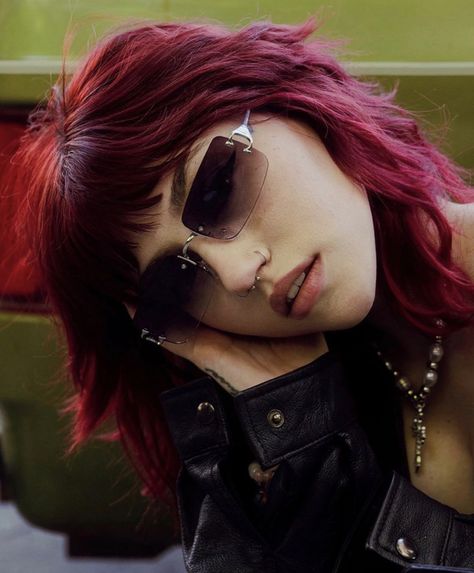 Kailee Morgue, Red Hair Inspo, Pretty Hair Color, Alternative Hair, Penteado Cabelo Curto, Dye My Hair, Hair Dye Colors, Hair Reference, Hair Inspo Color