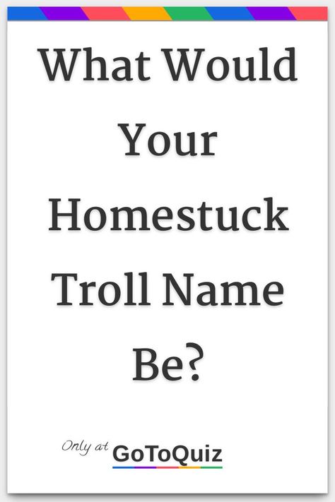 "What Would Your Homestuck Troll Name Be?" My result: Neferi Homestuck Sprite Base, Troll Sona, Trickster Mode Homestuck, Trolls Oc, Homestuck Trickster Trolls, Homestuck Typing Quirks, Tavros Homestuck, Homestuck Oc, Homestuck Species Swap