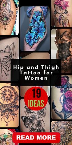 Thigh Sleeve Tattoo, Growth Tattoos, Side Thigh Tattoos Women, Front Thigh Tattoos, Side Thigh Tattoos, Cute Thigh Tattoos, Meaning Tattoos, Tattoos Aesthetic, Stunning Tattoos