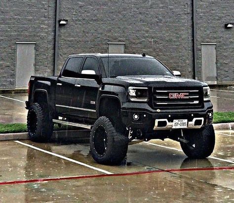 GMC DENALI Truk Ford, Lifted Gmc, Mobil Mustang, Gmc Denali, Custom Lifted Trucks, Audi Q8, Trucks Lifted Diesel, Black Truck, Dream Trucks