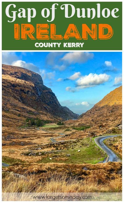 What you need to know about visiting the Gap of Dunloe in Ireland. Why yes, you CAN drive through! Or to really take it all in - hike or cycle 'The Gap'. However you choose to explore the Gap on Dunloe, be sure to add it to your Ireland itinerary! #ireland #gapofdunloe #irelandtravel Travel To Ireland, Gap Of Dunloe, Counties Of Ireland, Things To Do In Ireland, Ireland Bucket List, County Sligo, Ireland Itinerary, Kerry Ireland, Ireland Travel Guide