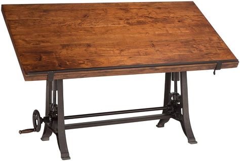 Vintage Drafting Table - VisualHunt Industrial Drafting Tables, Wood Drafting Table, Vintage Drafting Table, Artist Desk, Reclaimed Wood Table Top, Wood Desk Top, Cheap Office Furniture, Reclaimed Wood Desk, Drafting Table