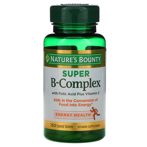 At Nature's Bounty, we are committed to your health. For nearly 50 years we have been making trusted products, backed by science, and made with only the purest ingredients...guaranteed. So you can get the most out of life every day. Vitamin B-12 supports energy by converting food into energy. Suggested Use: For adults, take one (1) tablet daily, preferably with a meal. Vitamin B 12, Vitamin B Complex, B 12, B Complex, Health Vitamins, Nature's Bounty, Pantothenic Acid, Vitamin B12, Immune Health