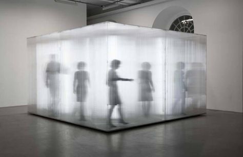 fideliohaus - installationarts: Sebastian Hempel ... Glass Box, Sculpture Installation, Light Installation, Stage Design, Basel, 인테리어 디자인, Exhibition Design, Light Art, Light And Shadow