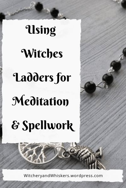 Witch Ladder How To Make A, Knot Spells, Grimoire Notebook, Prayer Beads Diy, Wire Sculpting, Witchy Diy, Witches Ladder, Magic Tools, Pagan Spirituality