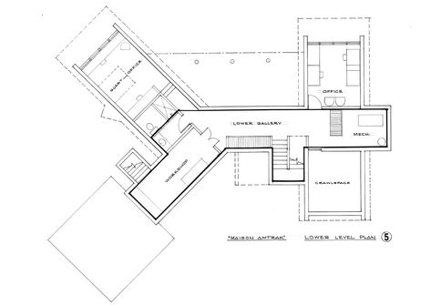 The Right Track - Dwell Frank Lloyd Wright Interior, Stained Shiplap, Clad Home, Structural Insulated Panels, Cabinetry Design, Bubble Lights, Floating House, Boho Design, Green Roof