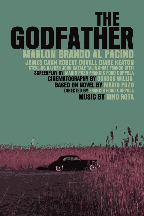 THE GODFATHER // Amer. crime film by Francis Ford Coppola, 1972. Sonny Corleone, Don Vito Corleone, Don Corleone, Godfather Movie, Andy Garcia, Septième Art, 3 Movie, Cinema Posters, Alternative Movie Posters