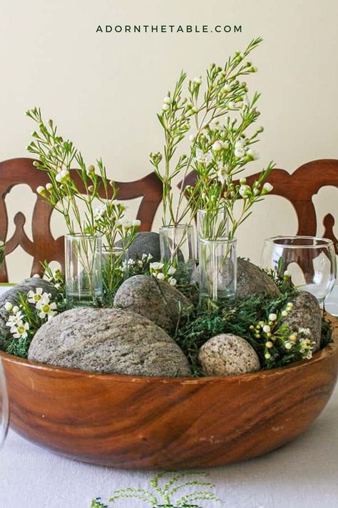 Moss Bowl Centerpiece Diy, Indoor Plant Aesthetic, Moss Bowl Centerpiece, Home Plants Indoor, Moss Bowl, Dining Table Candles, Cheap Centerpieces, Banquet Centerpieces, Moss Centerpieces