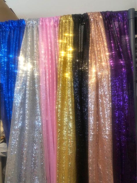 Backdrop Curtains sequins  each panel is 2 x8 feet each this is for 2 panels Sequin Curtain Backdrop, Sequin Curtains, Backdrop Curtains, Curtain Backdrop, Curtain Backdrops, Sequin, Curtains, Silver, Pink