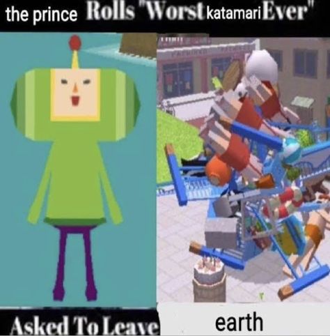 Katamari Damacy, Family Guy Funny Moments, Body Slam, I Love Games, Art Tools Drawing, Funny Images Laughter, Pinterest Memes, Indie Games, Funny Me