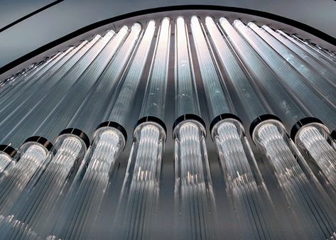 ARCHI-TUBE Archives | OKALUX North America Tube Skylight, Glass Installation Architecture, Curved Glass Facade, Water Condensation, Led Tubes Installation, Neon Tube Lights, Water Tube, Art And Design, Architecture Art