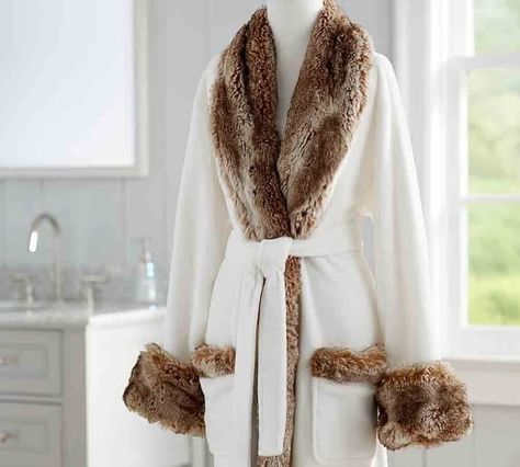 Just A Bunch Of Super Cozy Robes That Will Honestly Please Everyone Caramel Ombre, Towel Sets, Hooded Robe, Grey Ombre, Faux Fur Slippers, Wardrobe Inspiration, Fur Slippers, Va Va Voom, Monogrammed Items