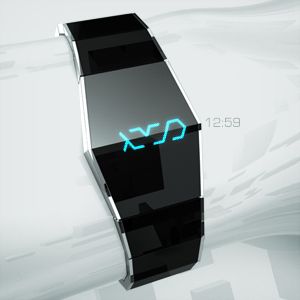 Futuristic Things, Designer Watches For Men, Cyberpunk Tech, Futuristic Watches, Futuristic Tech, Smartphone Gadget, Future Gadgets, New Technology Gadgets, Led Watch