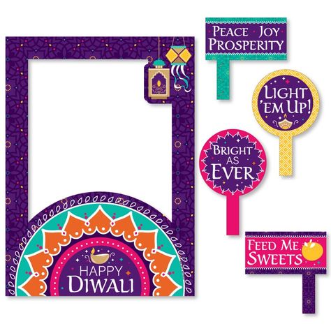 Photo Booth Picture Frame, Photo Booth Picture Frames, Selfie Photo Booth, Happy Diwali Photos, Funny Photo Booth, Party Selfie, Plastic Picture Frames, Diwali Photos, Lights Party