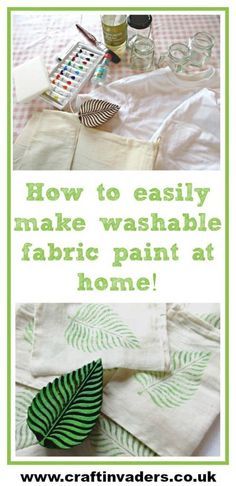 Diy Fabric Paint, Acrylic Paint On Fabric, Homemade Reed Diffuser, Paint On Fabric, Textile Medium, Fabric Paint Diy, Painting On Fabric, Paint Tutorial, Diy Textiles