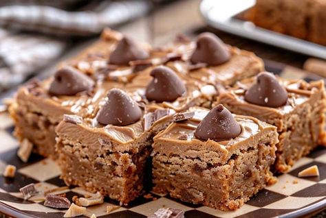 Discover the joy of baking Peanut Butter Blossom Bars with our easy-to-follow guide. Perfect for any occasion and sure to delight! Peanut Butter Blossom, Peanut Blossoms, Peanut Butter Blossom Cookies, Chocolate Trifle, Peanut Butter Blossoms, Cheese Bites, Chocolate Topping, Classic Cookies, Bars Recipe