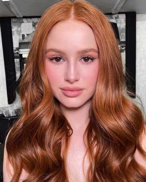 Cheryl Blossom Hair, Natural Red Hair Color, Cooper Hair, Easy Professional Hairstyles, Redhead Makeup, Ginger Hair Color, Hair Color Auburn, Madelaine Petsch, Cheryl Blossom