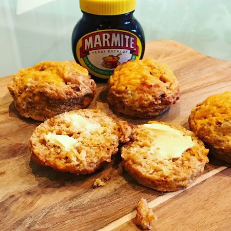 Marmite Recipes, Cheese Scones, Savory Scones, Savoury Baking, Scone Recipe, Lasagna Recipe, Best Recipes, Savoury Food, Scones