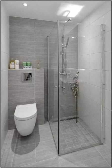 29 Creative Small Bathroom Designs And Ideas Makeover Kamar Mandi, Restroom Remodel, Beautiful Small Bathrooms, Small Shower Room, Bilik Air, Small Bathroom Makeover, Bathroom Trends, Bad Design, Small Bathroom Design