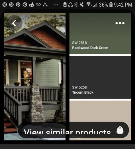 Cream Brown Black House Exterior, Olive Green And Tan House Exterior, Green House Ideas Exterior, Dark Green Exterior House Colors Cedar Shakes, Olive Green Houses Exterior, Dark Green Exterior House Colors Farmhouse, Cypress Green House Exterior, Khaki Green House Exterior, Green House Wood Accents