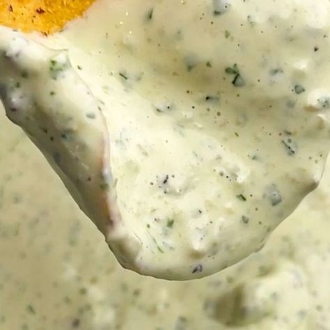 Mallory Austin | Food Blogger on Instagram: "The ultimate football chip dip 🏈🙌 ✨Recipe is linked in my bio✨ If you are lucky enough to live by a @chuysrestaurant you know all about their legendary Creamy Jalapeno. Which is basically a spicy, tangy ranch full of fresh cilantro, pickled jalapeños and lime. This dip is so easy to make and literally just gets better and better as it sits in the fridge. Make this for the playoffs this weekend, Super Bowl, or literally any time you need something to dip your chips in. This is just as good with tortilla chips as it is with classic potato chips. Mouthwatering, addictive, dip of all dips!!! #chipdip #creamyjalapeño #dip #diprecipe #footballfood #gamedayfood #superbowl2024 #appetizerideas #easyappetizers #footballsnacks #gamedaysnacks #appeti Mexican Chip Dip Recipes, Spicy Chip Dip Recipes, Best Dip For Tortilla Chips, Jalapeno Sour Cream Dip, Chips Creamy Jalapeño Dip, Chip Dip Recipe, Jalapeño Dip, Chip Dip Recipes, Creamy Jalapeno