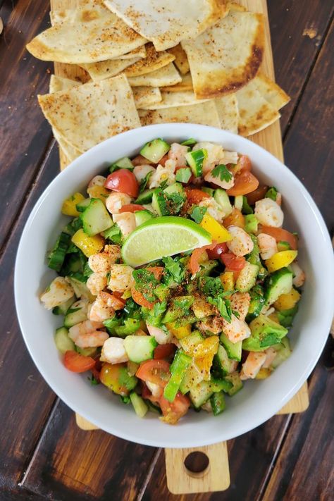 Mango Shrimp Ceviche Mango Ceviche Recipe, Prawn Ceviche, Ceviche Shrimp, Mango Ceviche, How To Make Ceviche, Shrimp Mango, Shrimp Ceviche Recipe, Ceviche Recipe, Shrimp Ceviche