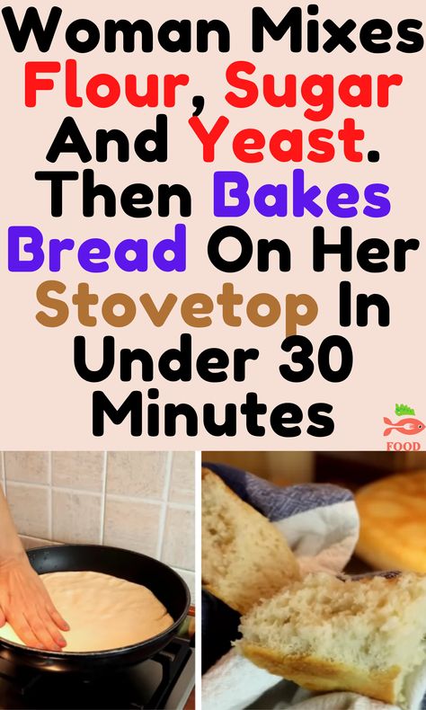 #Woman #Mixes #Flour, #Sugar And #Yeast. Then #BakesBread On Her #Stovetop In #Under 30 #Minutes#In less than a month, a video recipe for stovetop bread has been viewed over 13 million times. It’s clear that we’re all craving carbs as the days get shorter and colder. Stovetop Bread, Stove Top Bread Recipe, Craving Carbs, Best Bread Recipe, Pastry Crust, Easy Cinnamon, Bread And Pastries, Bread Recipes Homemade, Meals For Two