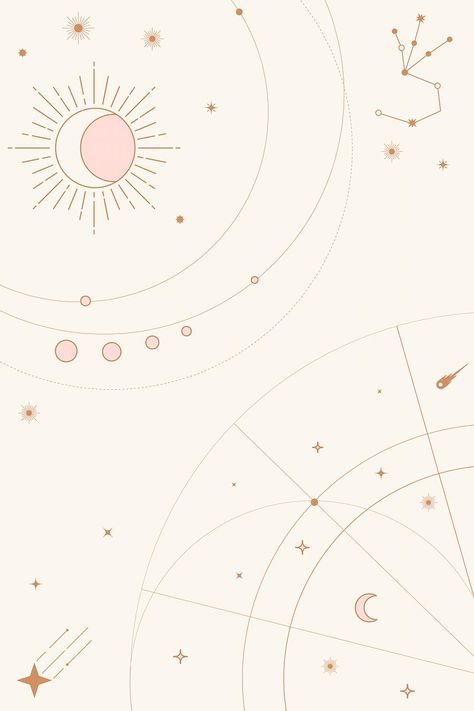 Ipad Wallpaper Celestial, Pastel Astrology Aesthetic, Pastel Celestial Aesthetic, Simple Background Aesthetic, Celestial Aesthetic Wallpaper, Ipad Background Aesthetic, Astrology Background, Background Aesthetic Pastel, Esoteric Astrology