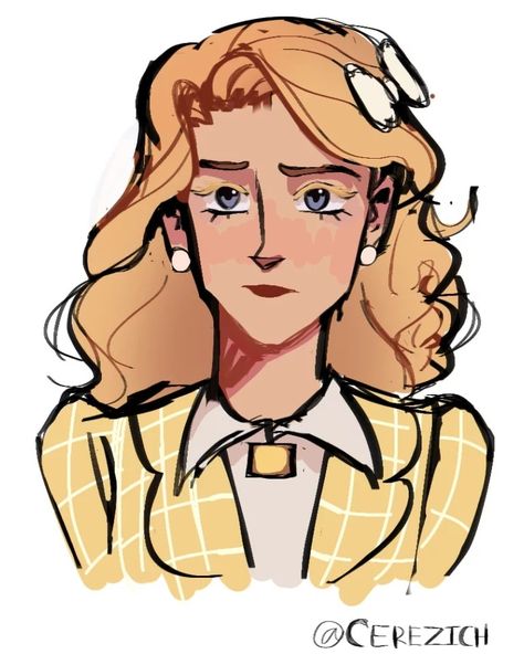 Heather Mcnamara Pfp, Chansaw Fanart Heathers, Heather Mcnamara Fanart, Heathers Drawing, Heathers Matching Pfp, Chansaw Heathers, Heathers Fanart, Heather Mcnamara, Heathers Fan Art