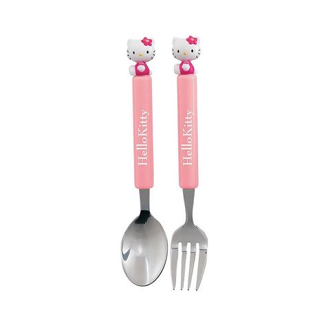 Hello Kitty Cutlery, Hands Grasping, Kids Scissors, Future Kitchen, Cute Water Bottles, Fork And Spoon, Knife And Fork, Forks And Spoons, Room Makeover Bedroom