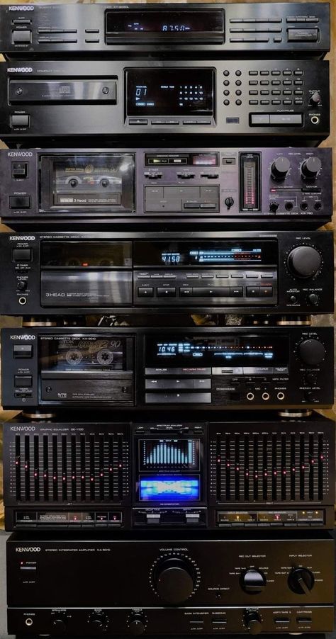 Technics Hifi, Hifi Music System, Kenwood Audio, Home Theater Sound System, Pro Audio Speakers, Stereo Equipment, Hifi Amplifier, Audiophile Speakers, Audio Rack