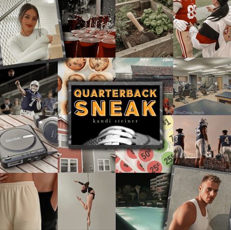 Quarterback Sneak Kandi Steiner, Red Zone Rivals, Quarterback Sneak, Kandi Steiner, Collage Board, Reading Rainbow, Red Zone, Book Aesthetic, Book Series