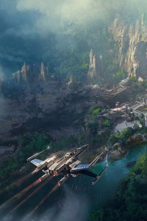 #Starwars Star Wars Land, Star Wars Painting, Star Wars Background, Star Wars Spaceships, New Retro Wave, Star Wars Concept Art, Star Wars Rpg, Star Wars Film, Star Wars Ships