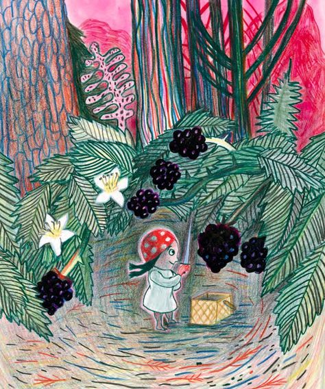 Kitty Crowther | Gecko Press Kitty Crowther, Story Books Illustrations, Collage Illustration, Art Et Illustration, Kids Story Books, Childrens Stories, Little Bear, Book Projects, Illustration Inspiration